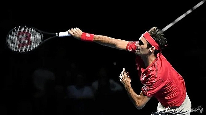federer withdraws from paris masters as cilic tsonga progress