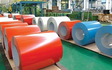 moit imposes anti dumping duties on colour coated steel products of rok and china