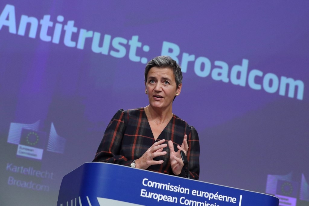 chip maker broadcom settles with eu in anti trust case