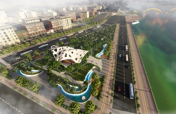 Construction of APEC Park expansion in Da Nang underway