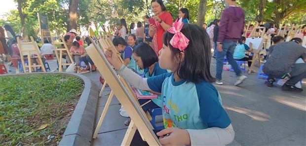 Hanoi int’l painting contest marks 1010th anniversary of Thang Long – Hanoi