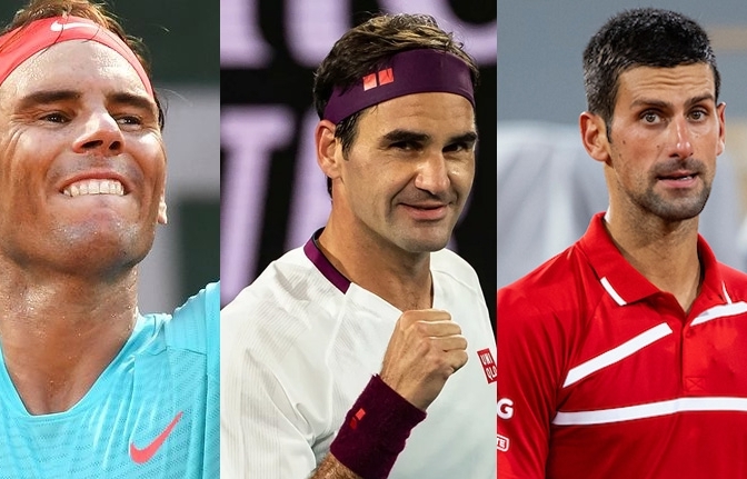 Age just a number for Nadal, Federer and Djokovic