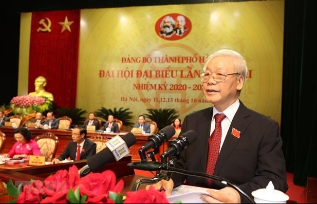 Top leader demands stronger changes for Hanoi’s sustainable development