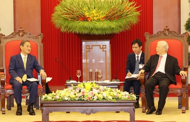Vietnam considers Japan a leading, long-term partner: top leader