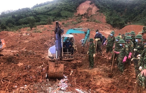 All 22 bodies in Quang Tri"s landslide recovered