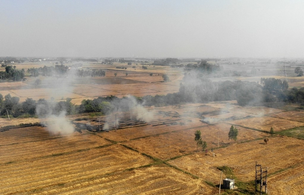 indian farmers step up illegal fires as delhi air crisis worsens