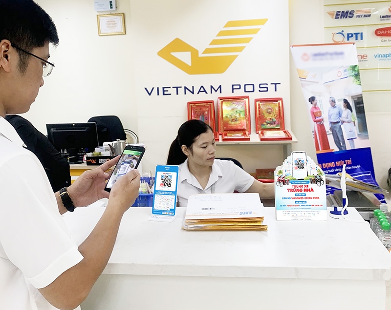 vietnam post rolls out state of the art qr code payment