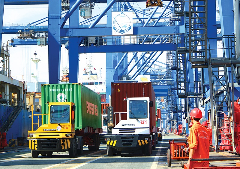 Hiệp định CPTPP đang mở ra cơ hội mở rộng xuất khẩu cho các doanh nghiệp Việt Nam. Ảnh: Lê Toàn