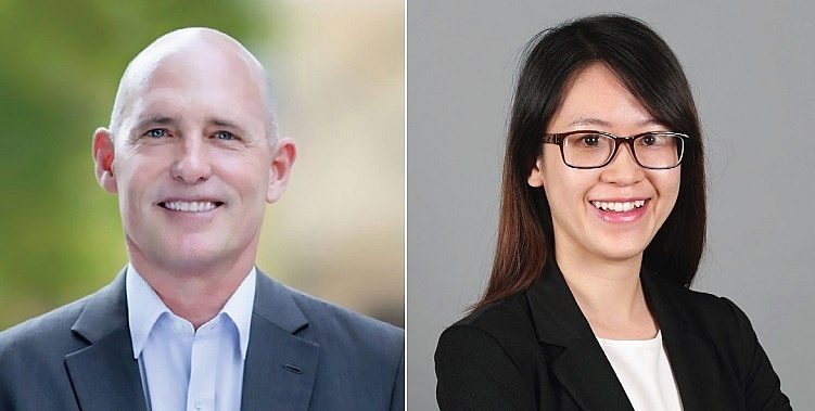 Robert King, EY Indochina tax leader, and Ly Vu Uyen Nguyen, tax director of EY Consulting Vietnam