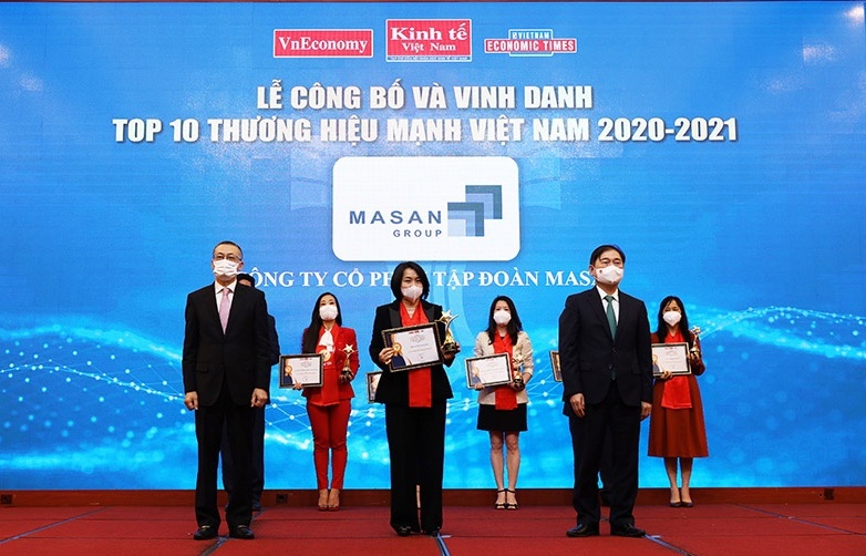 Masan honoured in Vietnam Top Strong Brands 2021