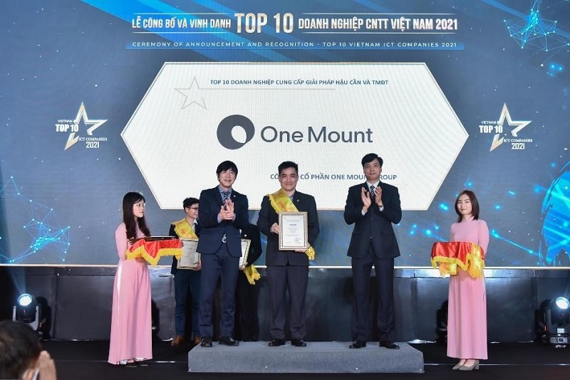 One Mount received recognition at Top 10 Vietnam ICT Companies 2021.