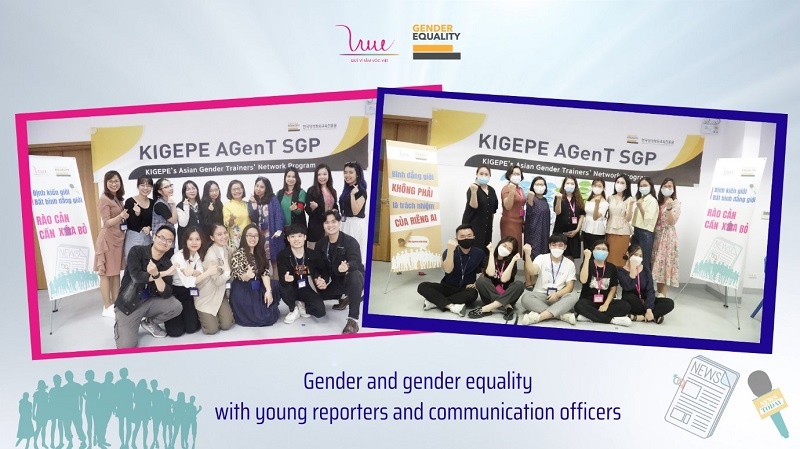 Promoted participation of young journalists and communication officers in “Gender and Gender Equality”