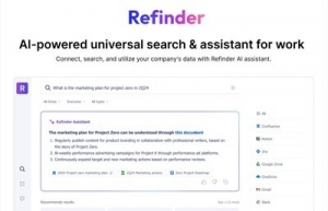 Thinkfree launches Refinder AI, global enterprise AI search & assistant solution