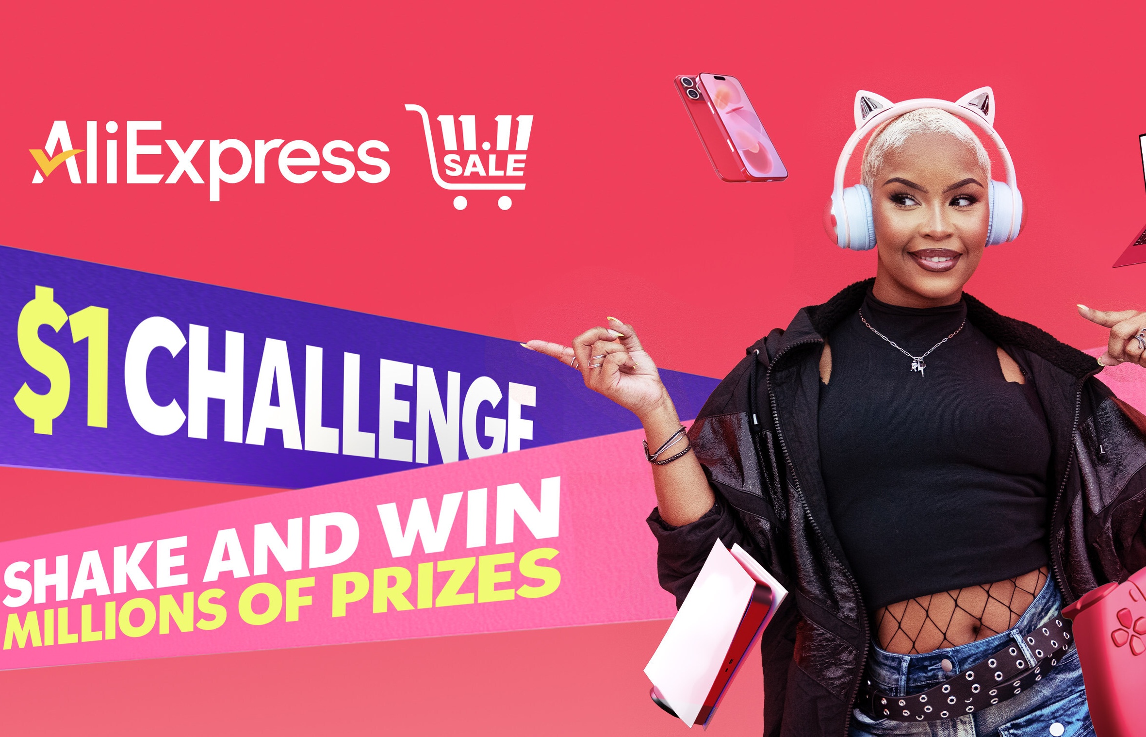 AliExpress Announces Millions in Discounts and Prizes For U.S. Shoppers During Upcoming 11.11 Singles' Day Sale