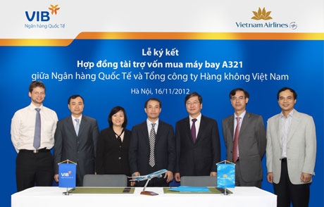 VIB and Vietnam Airlines signed a credit agreement for Airbus A321 purchase