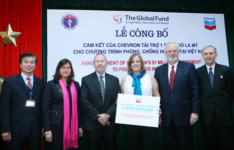 Chevron commits $1 million to help fight HIV/AIDS in Vietnam