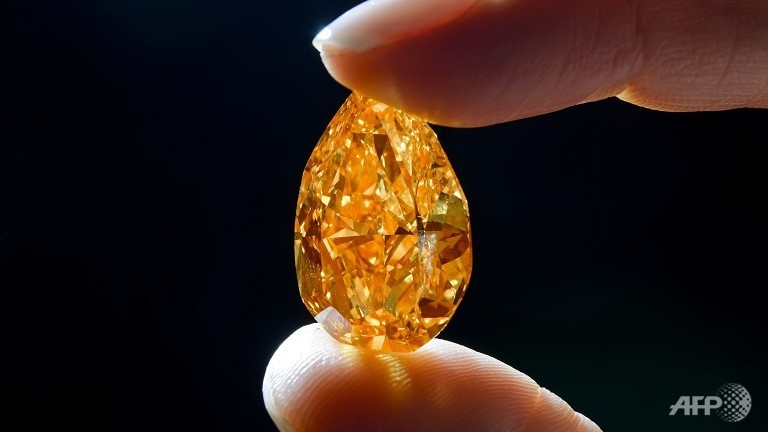 orange diamond value