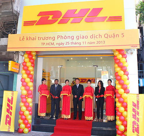 dhl relocates its district 5 service point in ho chi minh city