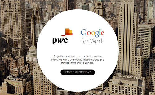 pwc and google announce joint business relationship