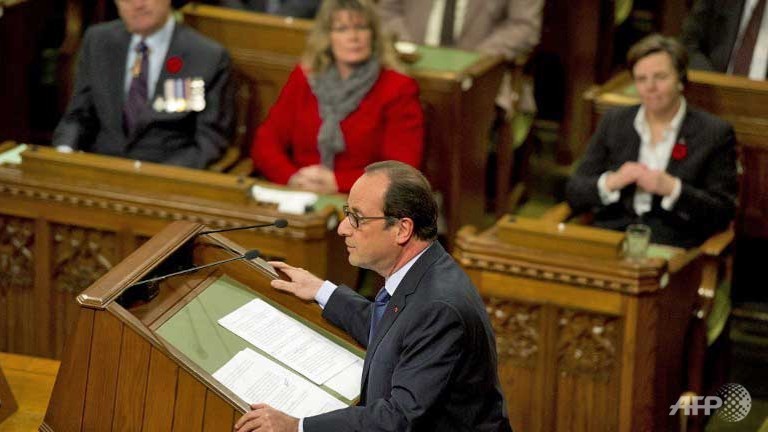 france canada stand side by side in terror fight hollande