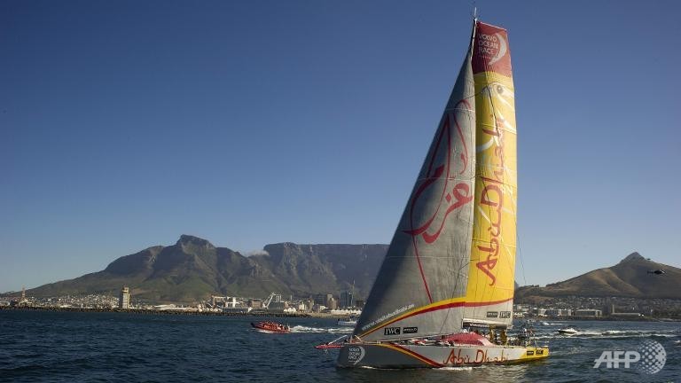 abu dhabi ocean racing wins volvo first leg