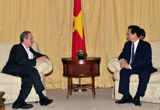 pm dung meets us trade representative