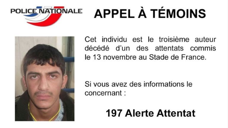 paris police release photo of third stadium suicide bomber