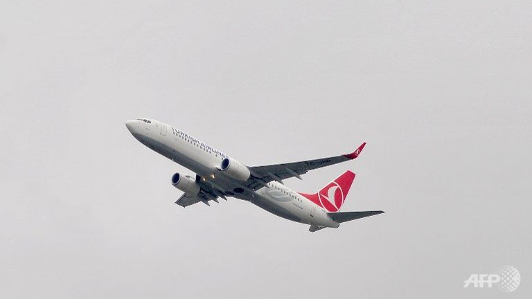 turkish airlines plane diverted to canada after bomb threat police