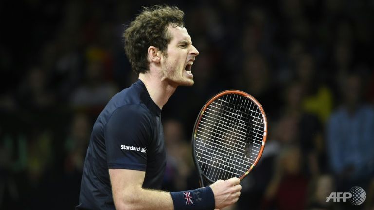 britain and belgium level as murray and goffin win