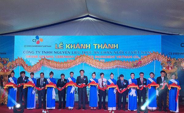 CJ launches $18.3 million feed factory in Ba Ria-Vung Tau