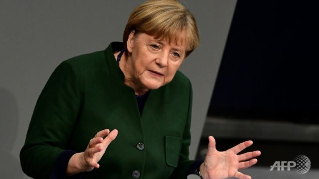 merkel warns against fake news driving populist gains