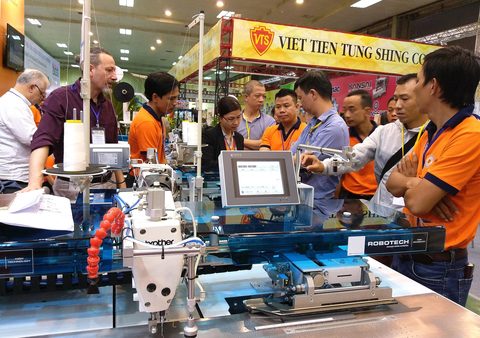 textile industry expo kicks off in ha noi