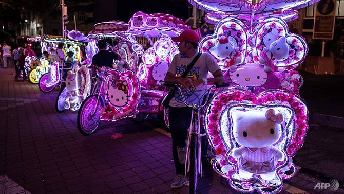 pimped up trishaws a tourist hit in malacca