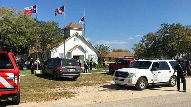 26 killed in church shooting texas governor