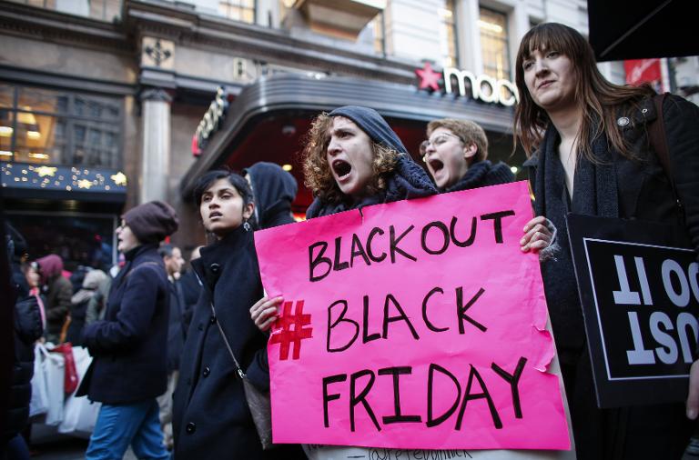 Online sales spike a less chaotic Black Friday