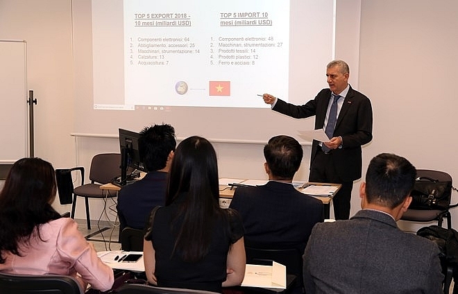 Italian firms updated on investment opportunities in Vietnam