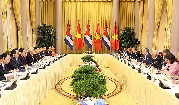 leaders agree to raise vietnam cuba trade to 500m