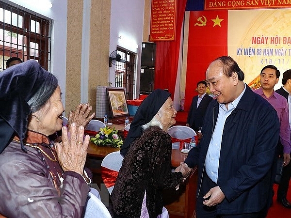 prime minister attends great national unity festival in bac giang