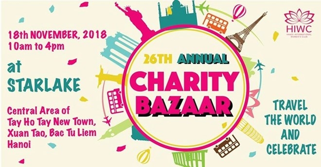 foreign women to hold charity bazaar in hanoi