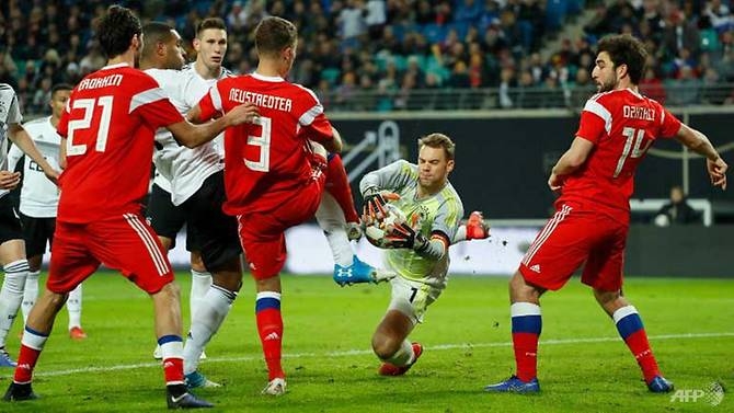 new look germany ease past russia in friendly