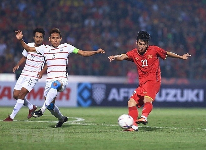 vietnam defeat cambodia 3 0 entering semifinal of 2018 aff suzuki cup