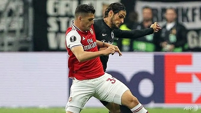 arsenal captain xhaka to miss wolves clash as fan feud rumbles on