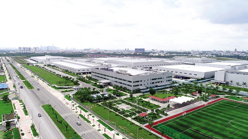 industrial zones drive growth in thai nguyen province