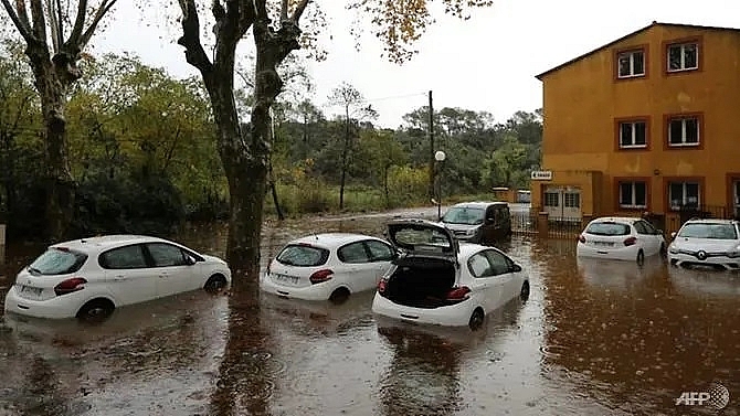 two dead one missing after rainstorms drench south france