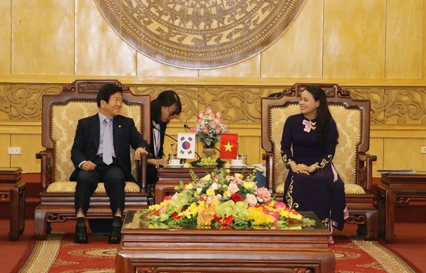 Korean National Assembly Speaker visits Ninh Binh province