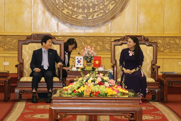 korean national assembly speaker visits ninh binh province