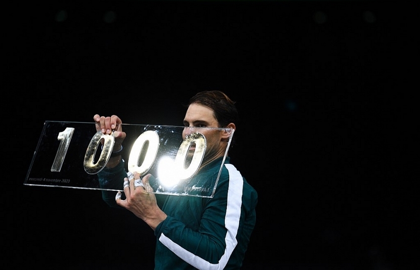 'Great achievement': Nadal claims 1,000th win of career