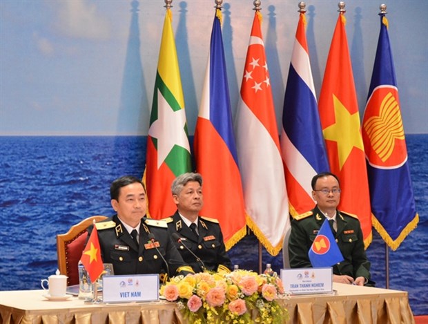 asean navy chiefs call for stronger co operation