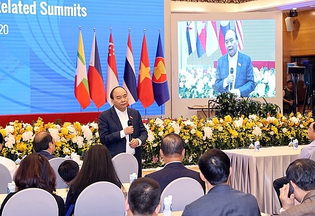 prime minister checks preparations for 37th asean summit related events