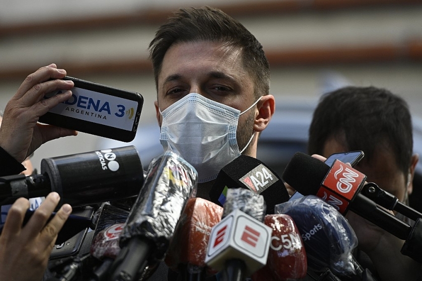 maradona leaves hospital following surgery